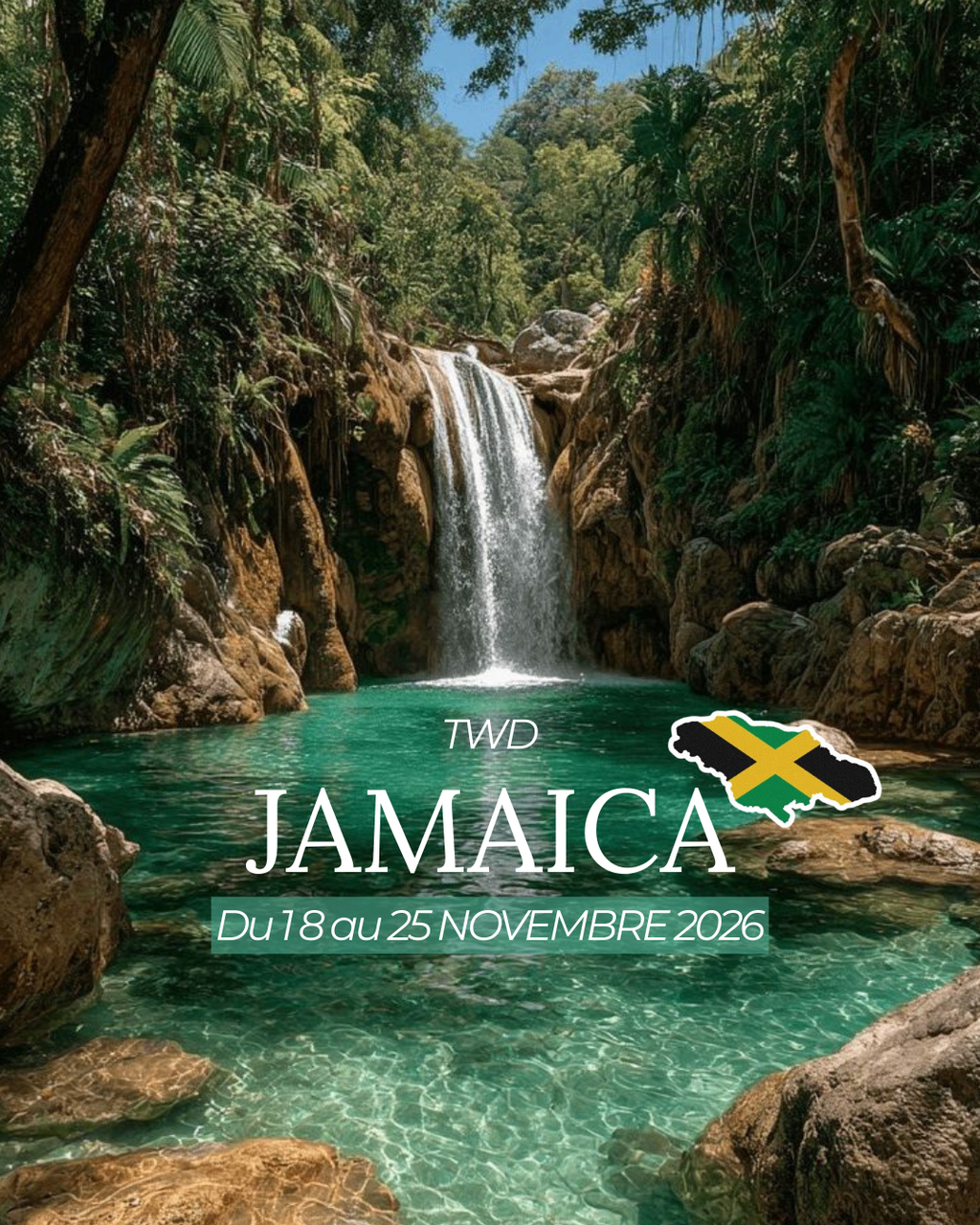 🇯🇲 Jamaica chill & découverte - 18 au 25 Novembre 2026